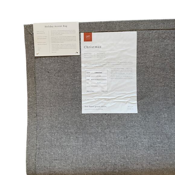 Loloi BOWS Hooked Holiday Rug 27x45 Red Green White Christmas Decor New - Picture 7 of 10